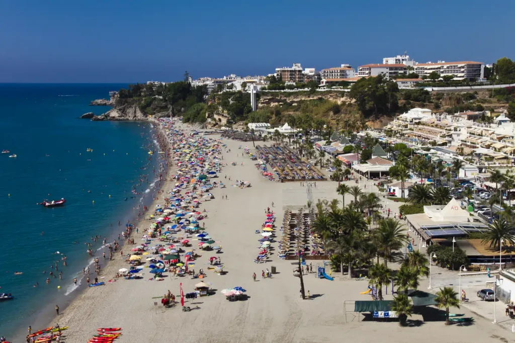 Strand von Burriana Nerja